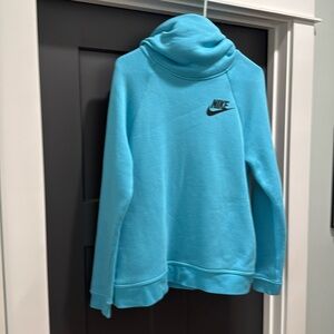 Women’s funnel neck Nike hoodie size medium